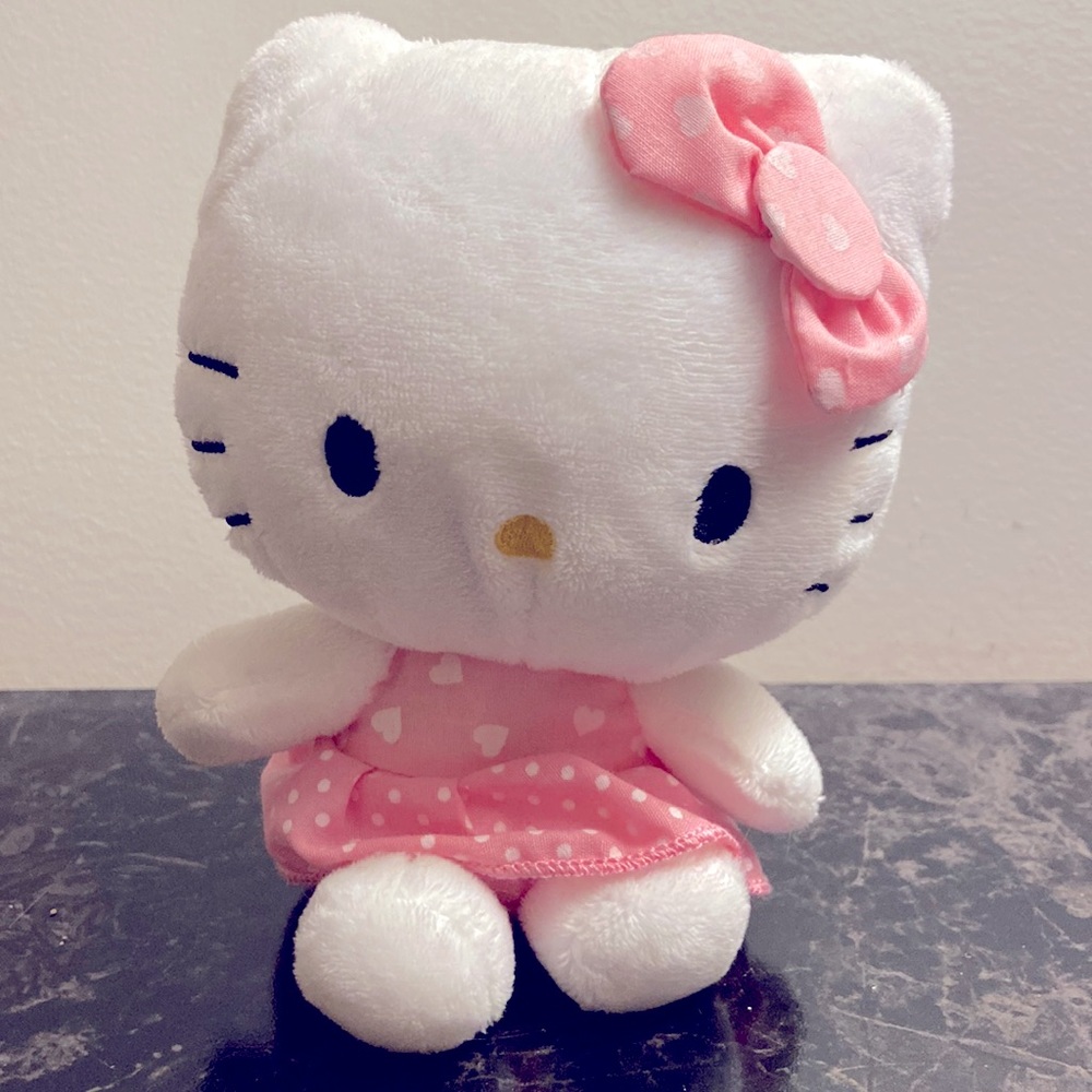 Hello Kitty Pink Hearts Plush